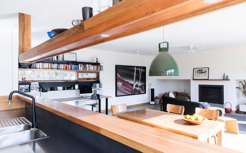 Architectural Build Hamilton 8 Star Modular Home Living Kitchen Area